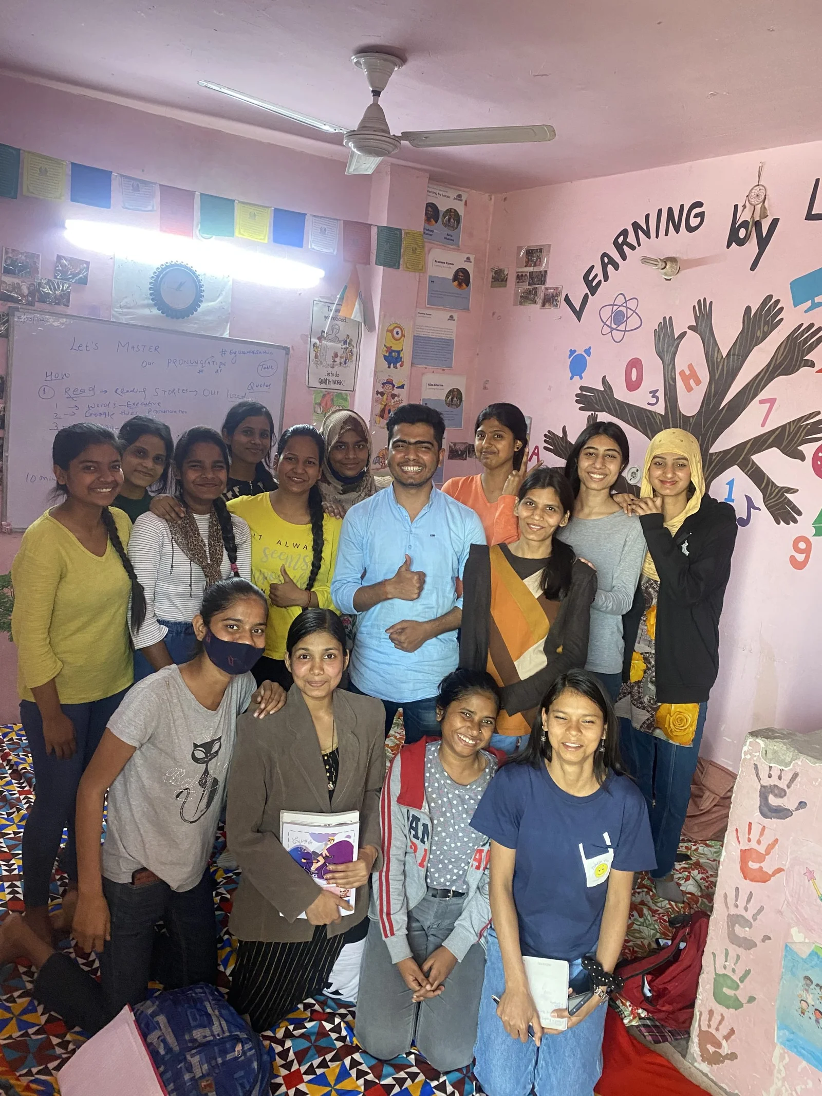 Learning by local English class