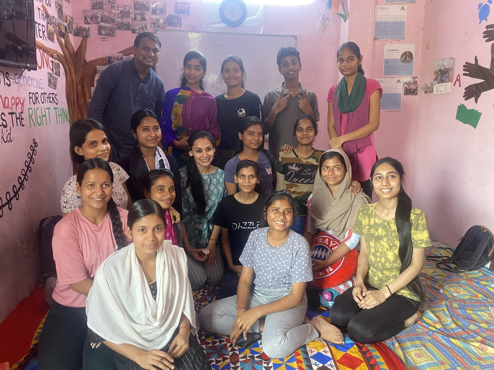 Learning by local English class