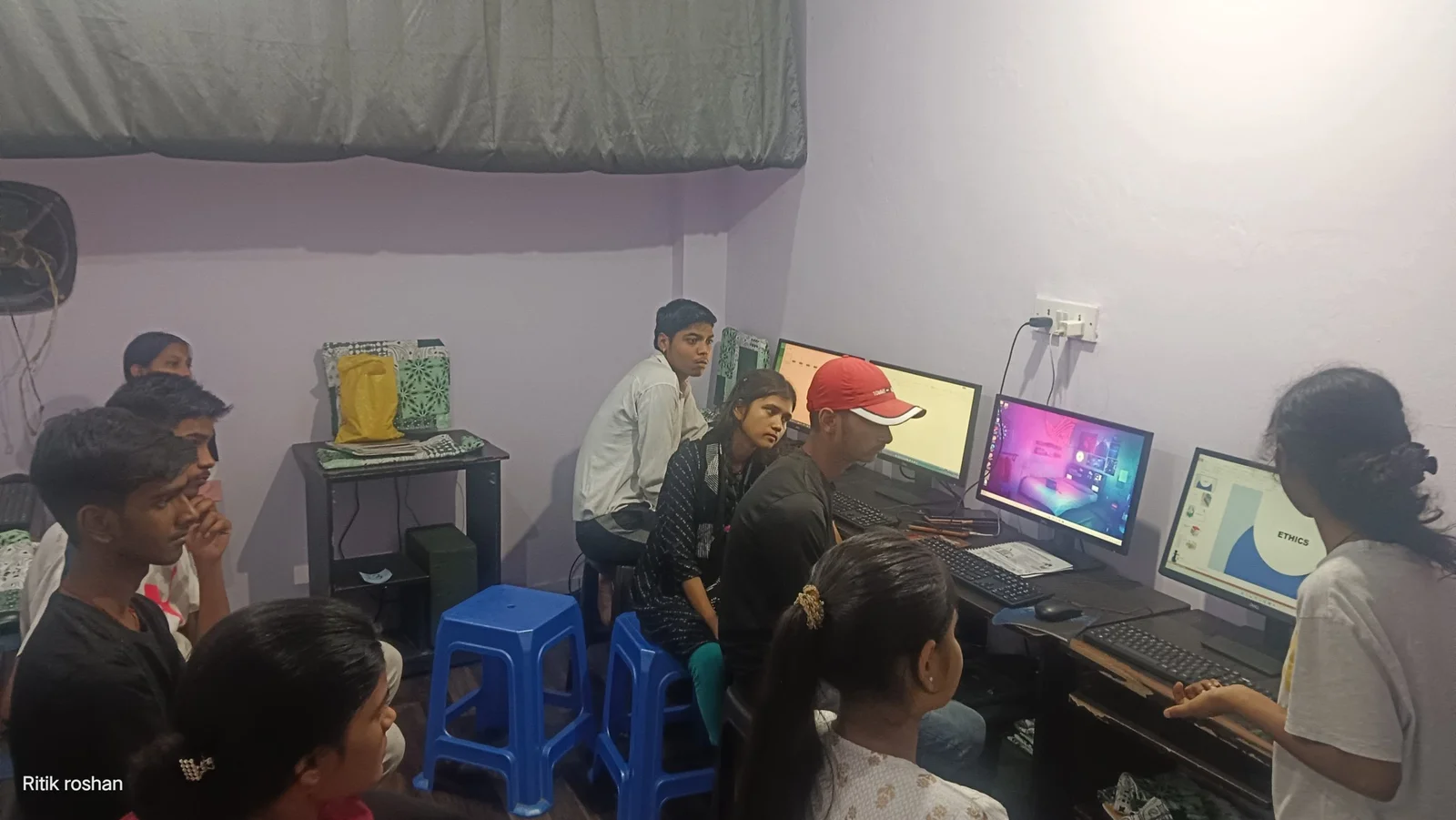 Learning by local computer class