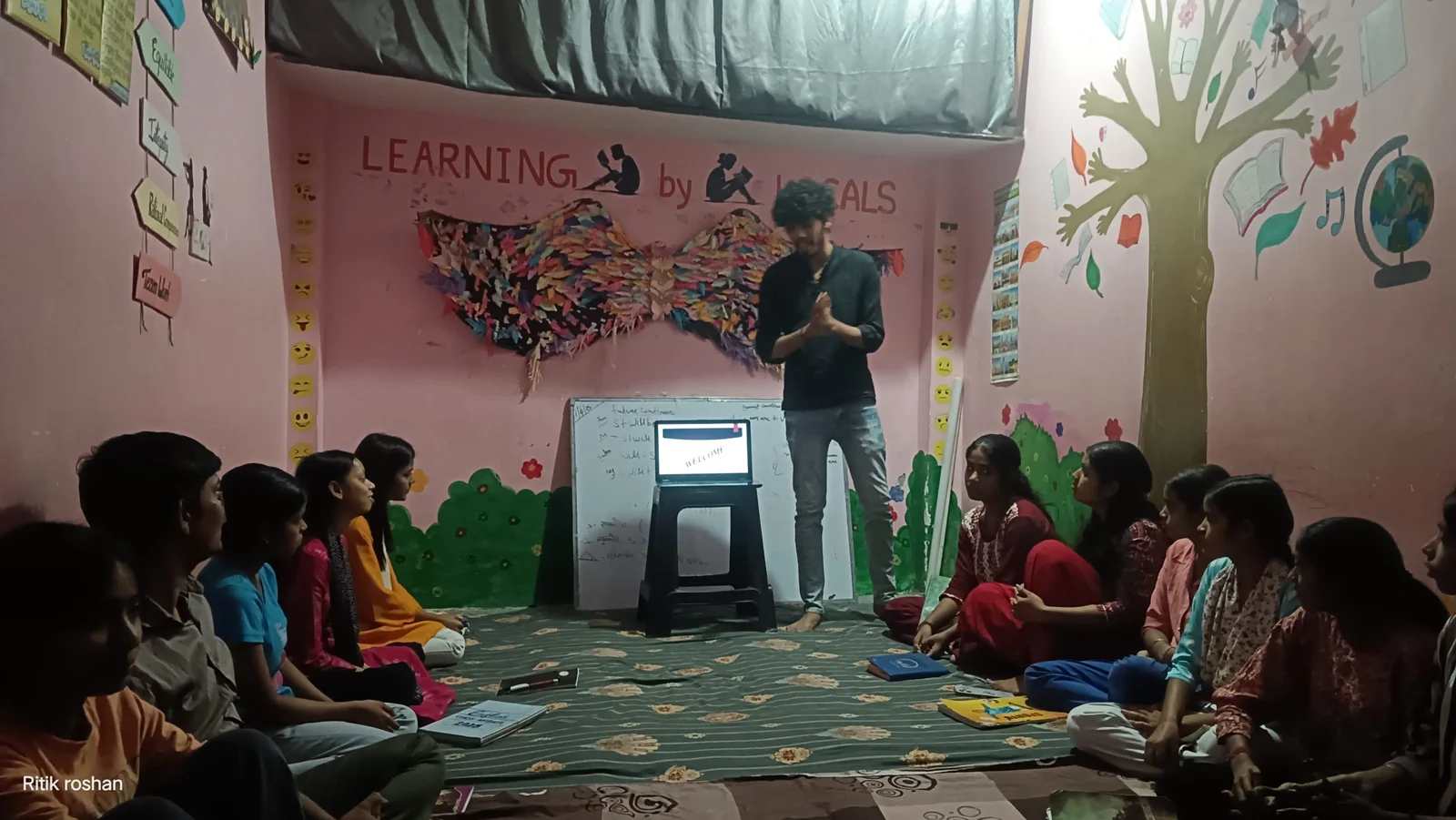 Learning by local computer class
