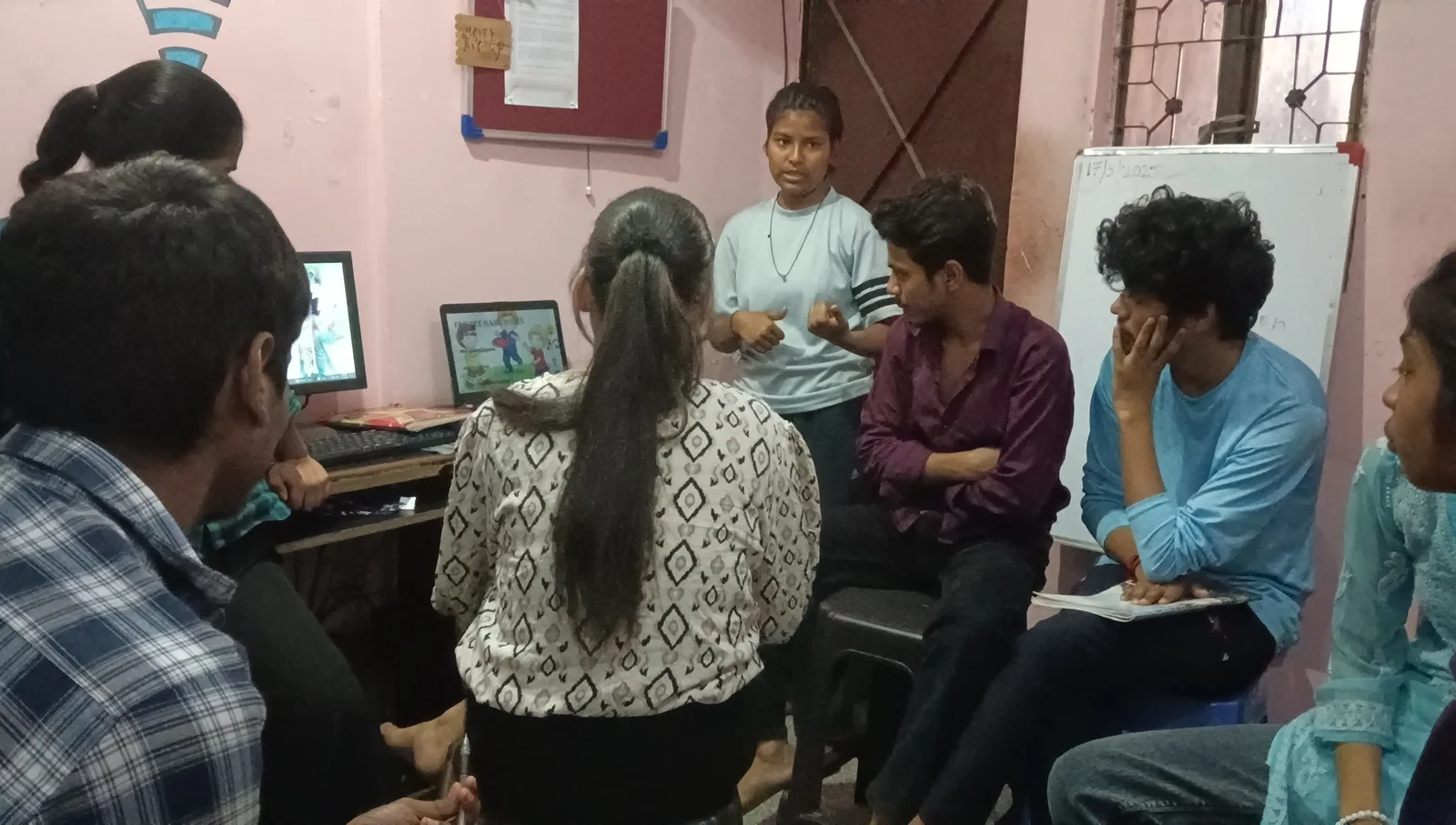 Learning by local computer class
