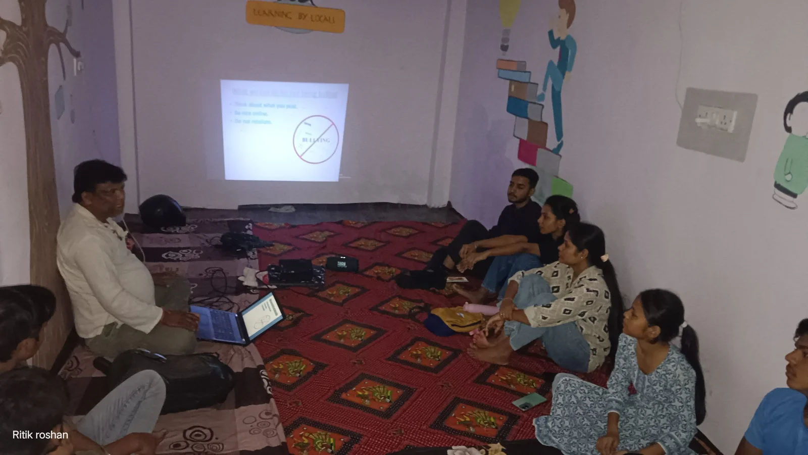 Learning by local computer class