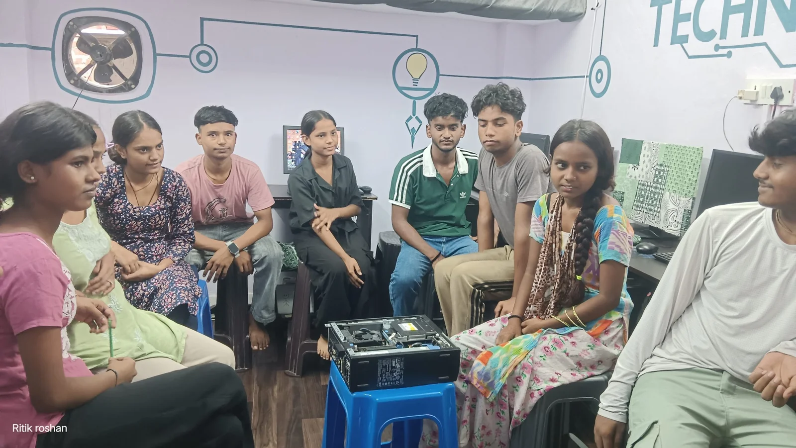 Learning by local computer class