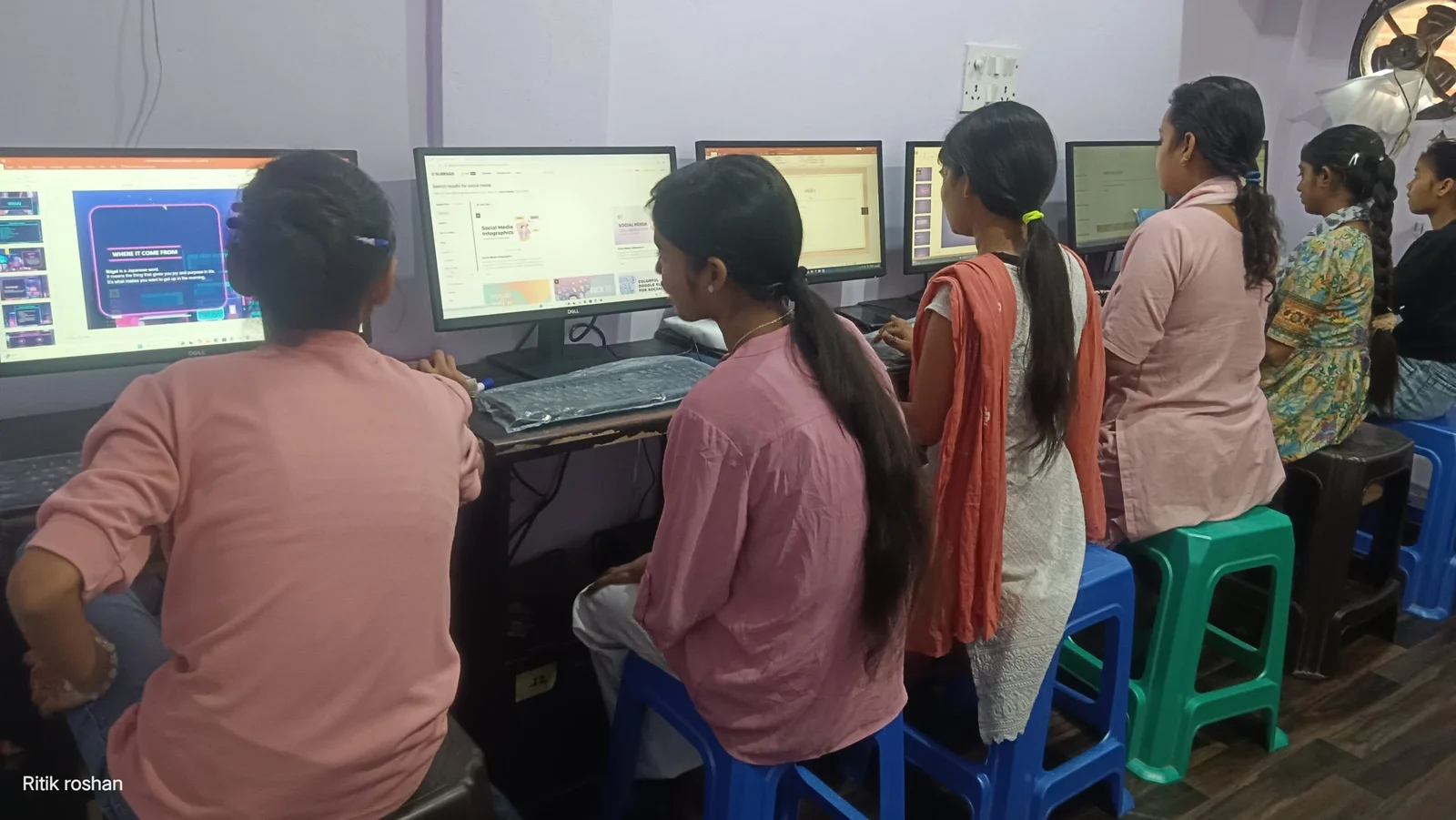 Learning by local computer class
