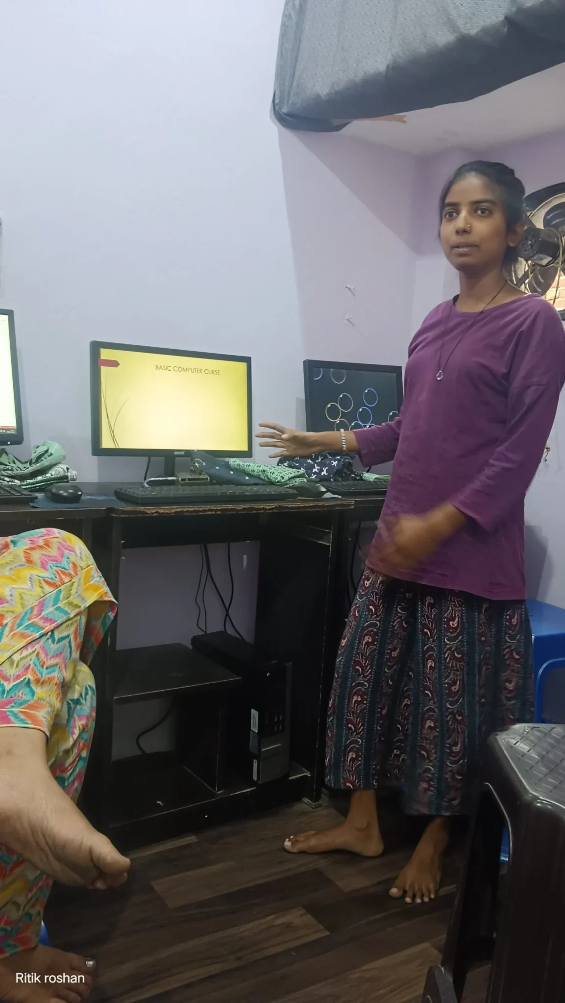 Learning by local computer class