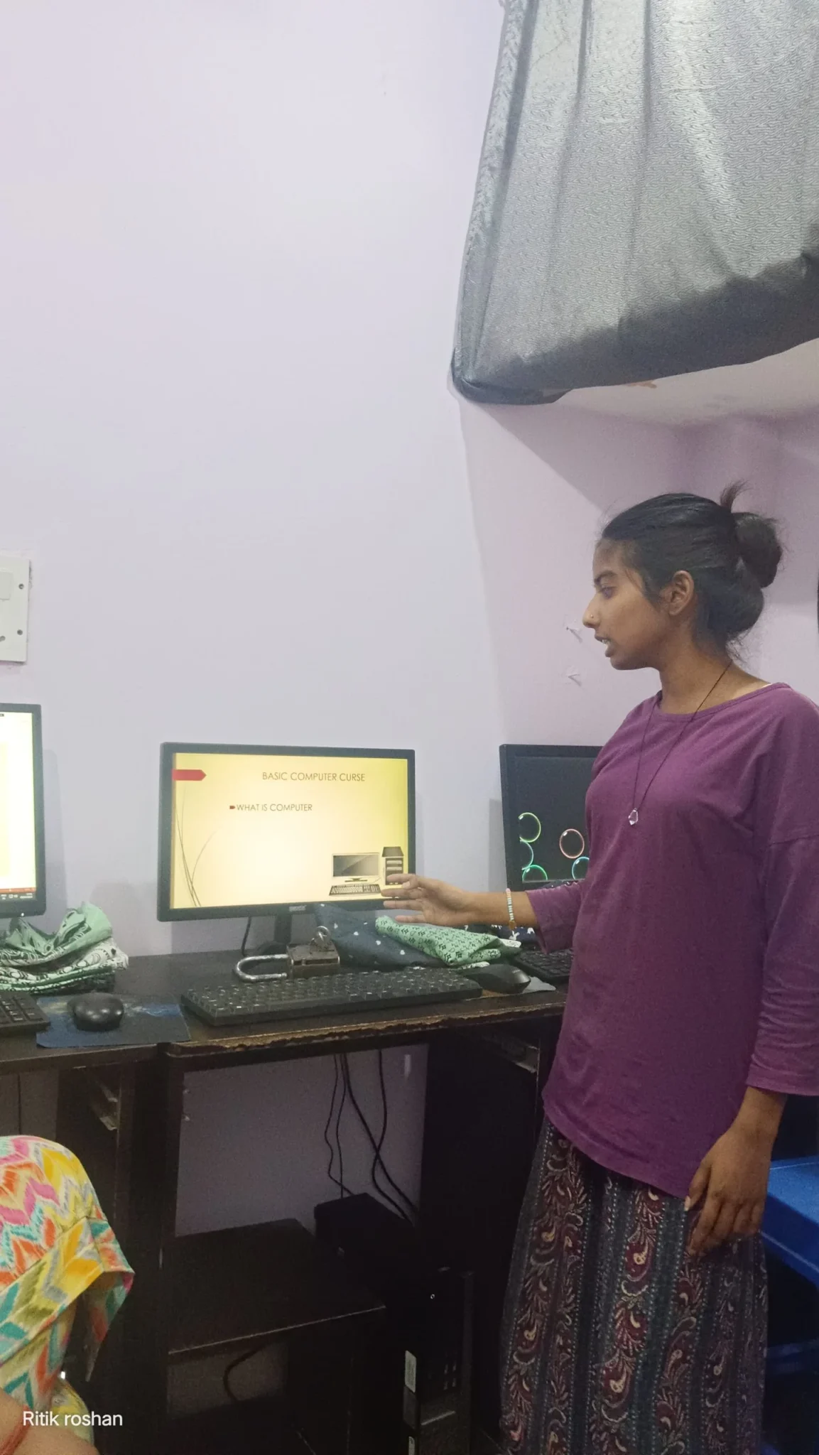 Learning by local computer class